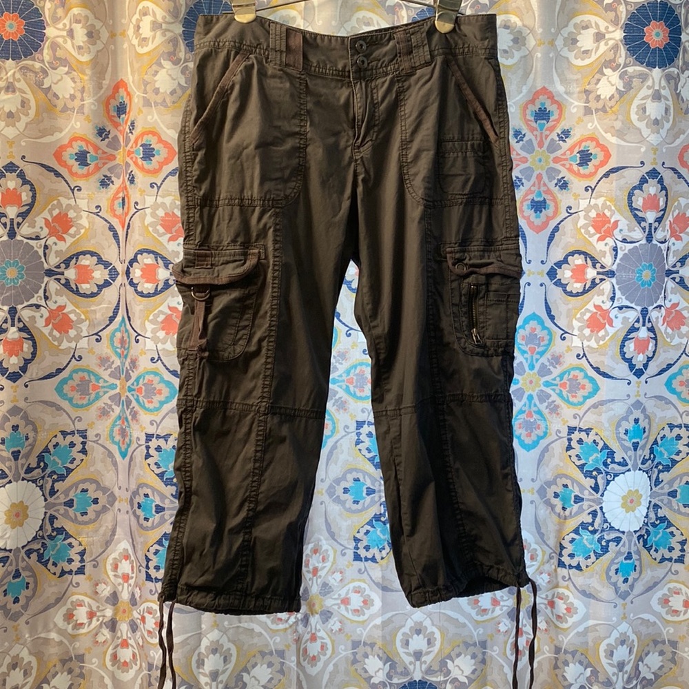 APT.9 charcoal cargo capri